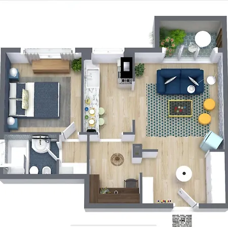 Flaminio Blues, Cozy Flat Near Piazza Del Popolo Apartamento
